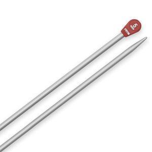 Prym Agujas de Tejer (Aluminio, 40 cm, 5,00 mm)